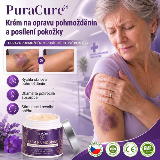 PuraCure® Krém na starostlivosť o modriny a posilnenie pokožky