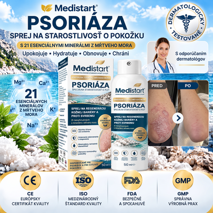 🌿Medistart® ŠPECIÁLNA STAROSTLIVOSŤ O POKOŽKU PRI PSORIÁZE