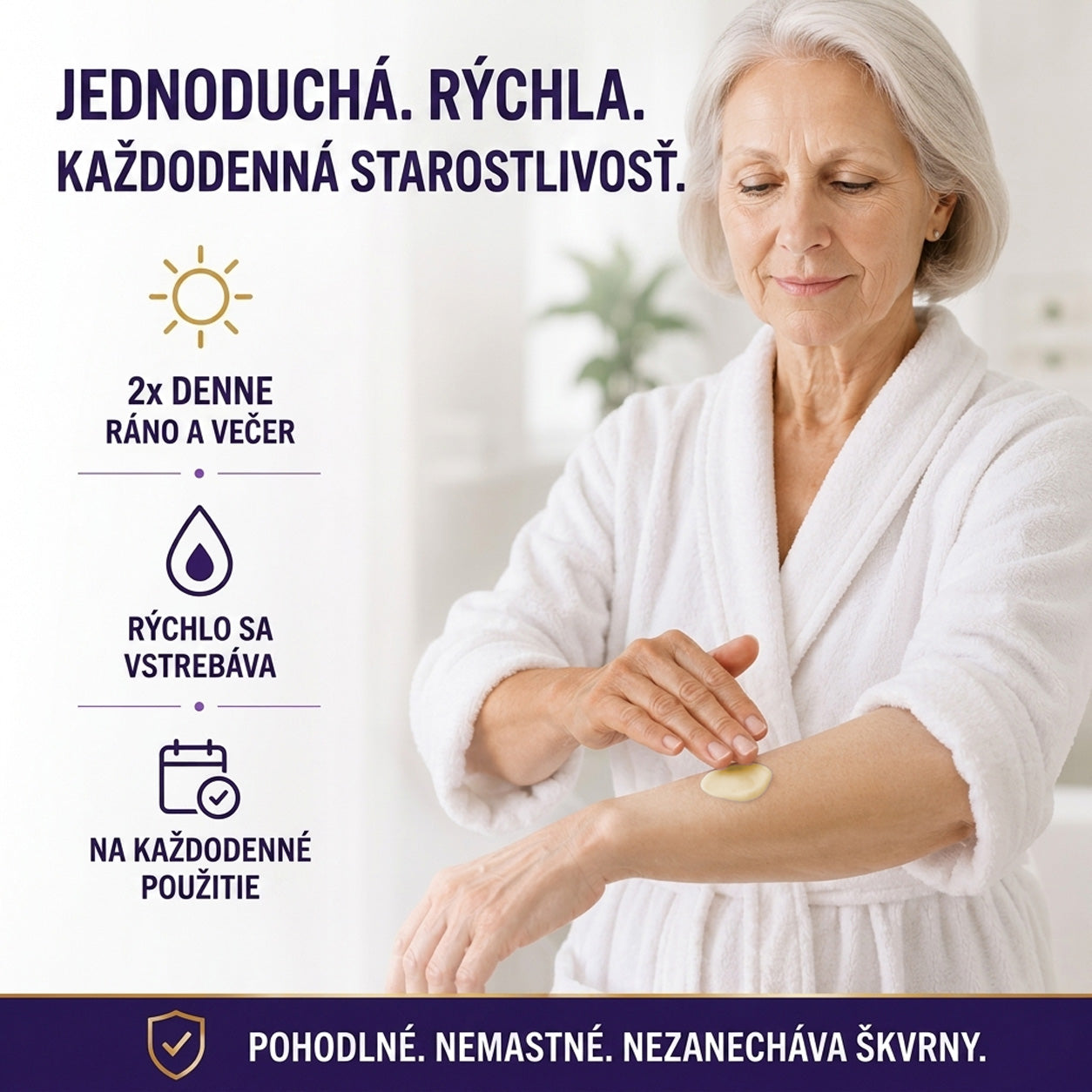 PuraCure® Krém na starostlivosť o modriny a posilnenie pokožky – pre zrelú, tenkú a krehkú pokožku